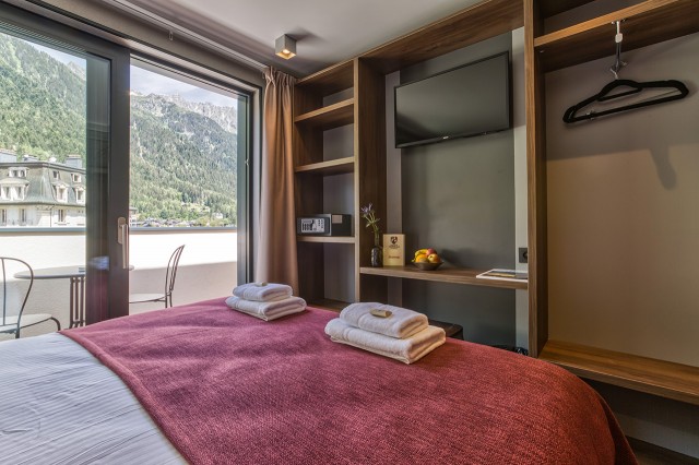 Double / twin Summit hotel room Chamonix