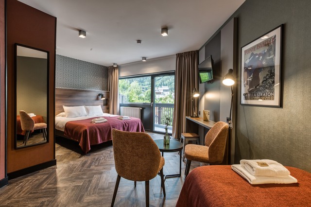 Chamonix hotel room triple superior