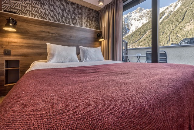 Double / twin Summit hotel room Chamonix