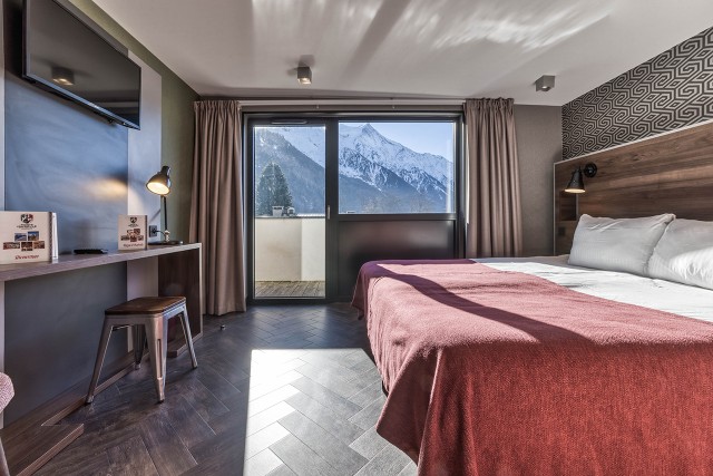 Double / Twin Superior Summit hotel room Chamonix