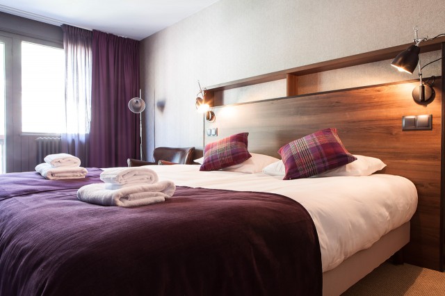 Double hotel room mountain Pointe Isabelle Chamonix