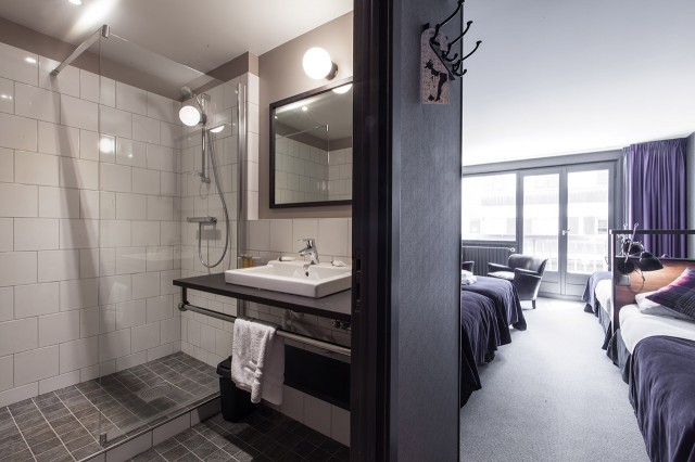 Quadruple hotel room Chamonix