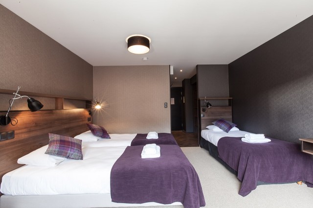 Chamonix hotel room triple superior